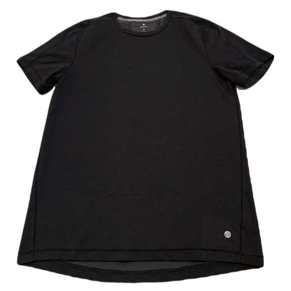 Apana Black Short Sleeve Athletic T-Shirt - Men's/Unisex - Size Medium - Picture 1 of 7